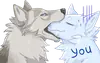 Стикер Suff Tundra Wolf