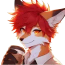 Стикер Summer fox 21