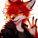 Стикер Summer fox 21