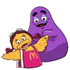 Стикер GRIMACE_FAMILY