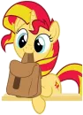 Стикер Sunset Shimmer