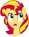 Стикер Sunset Shimmer