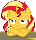 Стикер Sunset Shimmer
