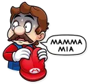 Стикер Mario