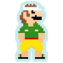 Стикер Super Mario