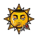 Стикер Supreme Stickers