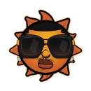 Стикер Supreme Stickers