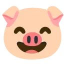 Стикер Свинка