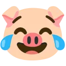 Стикер Свинка