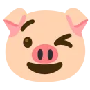 Стикер Свинка
