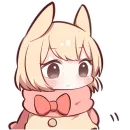 Стикер Сладкий зайчик