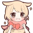 Стикер Сладкий зайчик