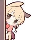 Стикер Сладкий зайчик