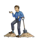 Стикер Реальные пацаны Без текста