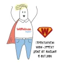 Стикер Человек-менеджер