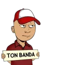 Стикер 💪Ton Banda