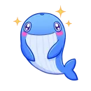 Стикер TON WHALE