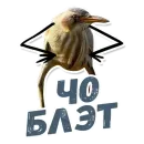 Стикер ТАК БЛЭТ