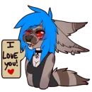 Стикер Tanookie