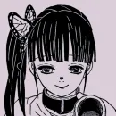 Стикер Kanao and Tanjiro