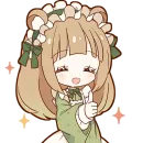 Стикер Таноки тян