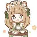 Стикер Таноки тян