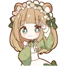 Стикер Таноки тян