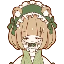 Стикер Таноки тян