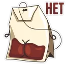 Стикер Tea Bag