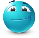 Стикер Teal Face