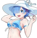 Стикер Team Rem