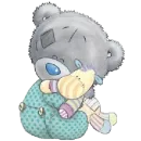 Стикер Teddy bear (❤)