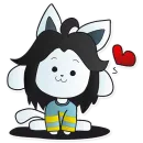 Стикер Temmie