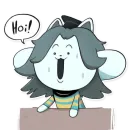Стикер Temmie