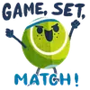 Стикер Tennis Time