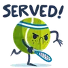 Стикер Tennis Time