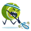 Стикер Tennis Time