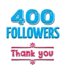 Стикер Thank you Followers