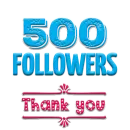 Стикер Thank you Followers