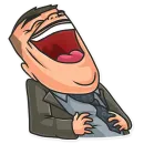 Стикер Cinema Male Heroes