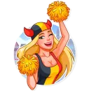 Стикер Cheerleaders 2018