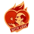 Стикер Ленин