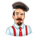 Стикер Ленин