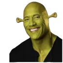 Стикер The Rock
