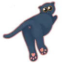 Стикер The cat named Mouse