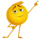 Стикер 😃 The emoji movie 😃