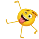 Стикер 😃 The emoji movie 😃