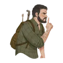 Стикер The last of us