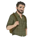 Стикер The last of us
