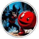 Стикер The red ball